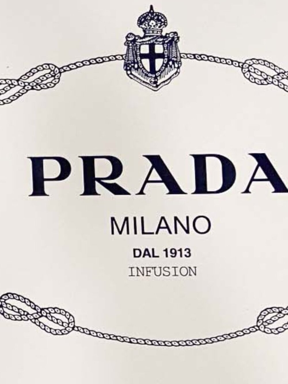PRADA Milano: Vtg. 3 panel advertising brochure from Neiman Marcus